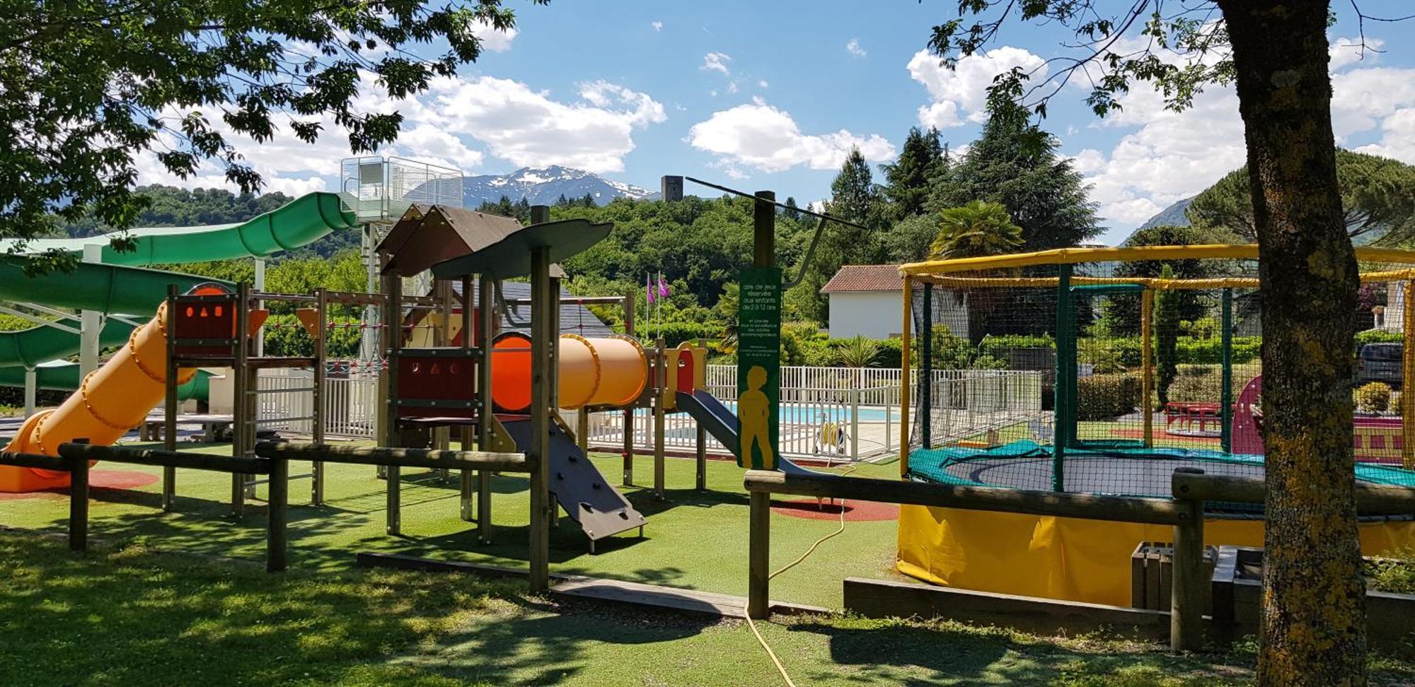 Camping Familial - Parc Aquatique - Grande Aire De Jeux A La Montagne Agos-Vidalos Exterior foto